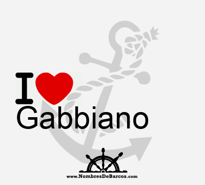 I Love Gabbiano