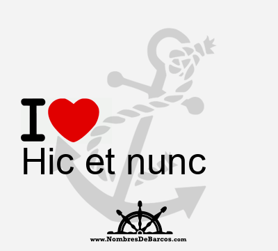 I Love Hic et nunc